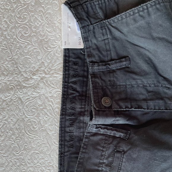 American Eagle 30/32 Black Jeans Slim Flex NWT - Picture 4 of 4